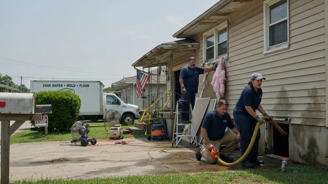 Water Damage Repair in Cooksburg, PA near me